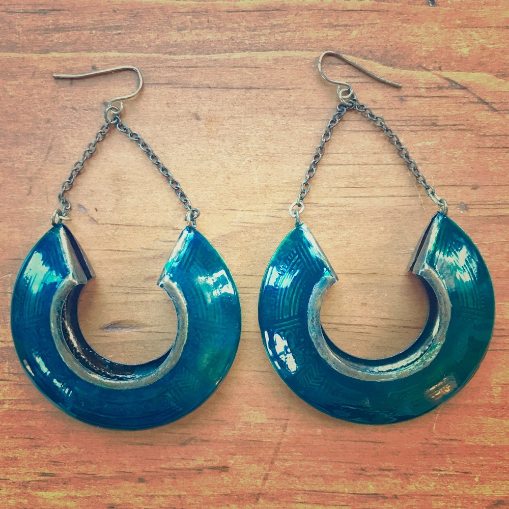 Chunky Hoop Earrings
