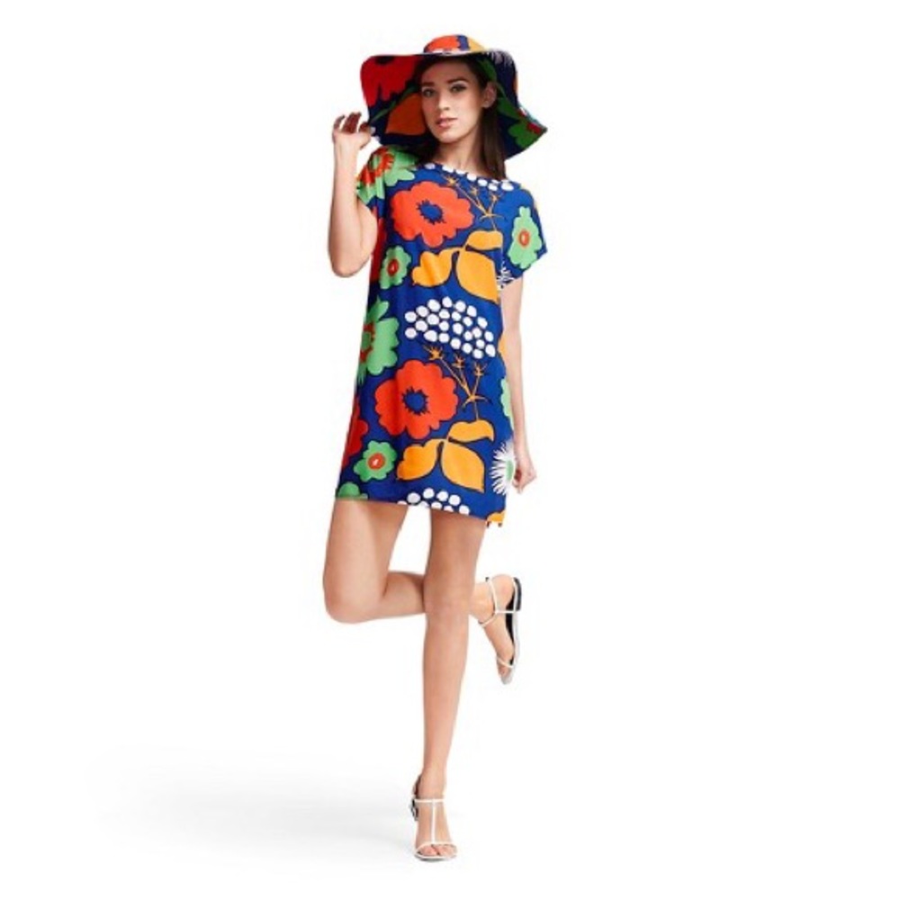 Marimekko for target mini floral dress
