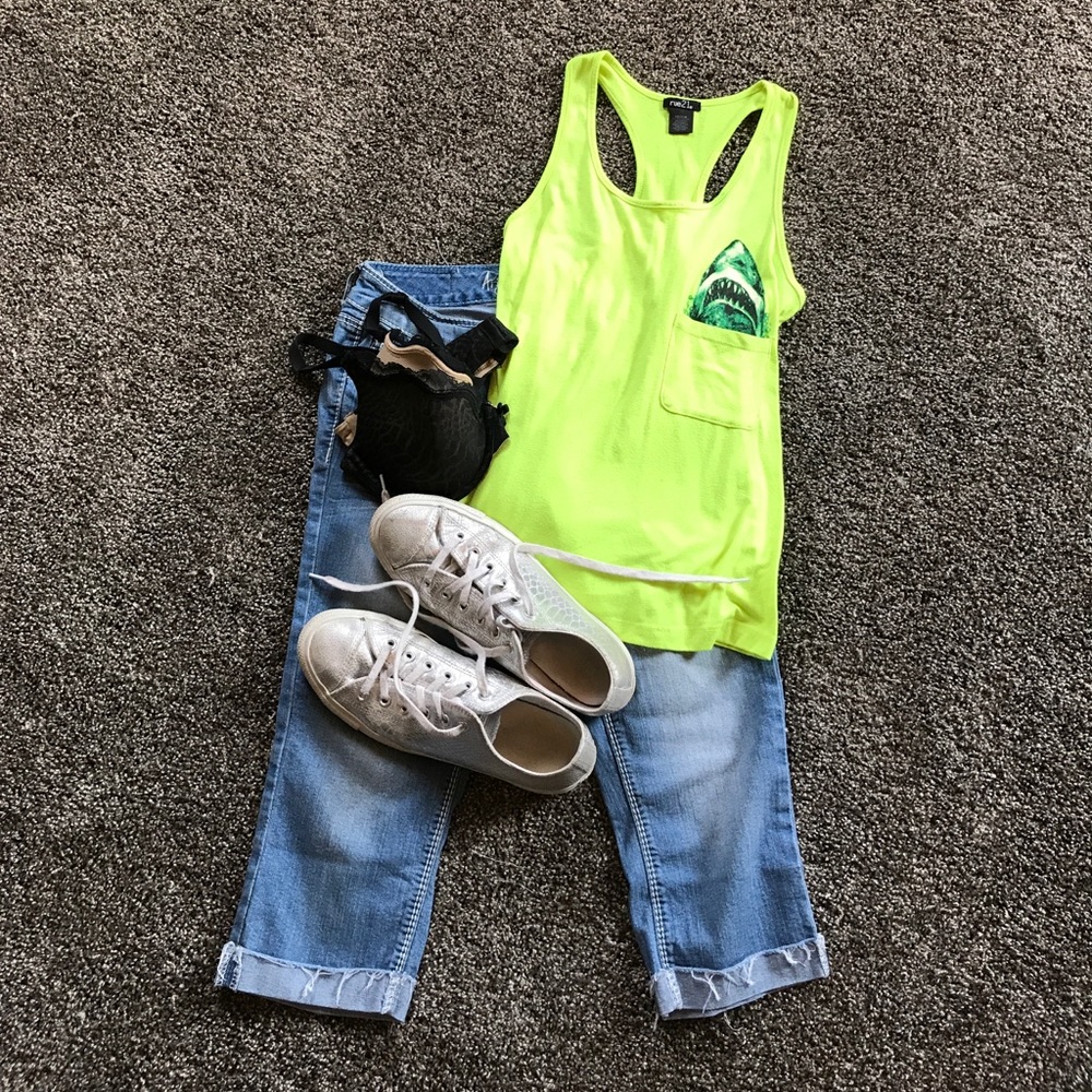 Rue21 Graphic Racerback Tank