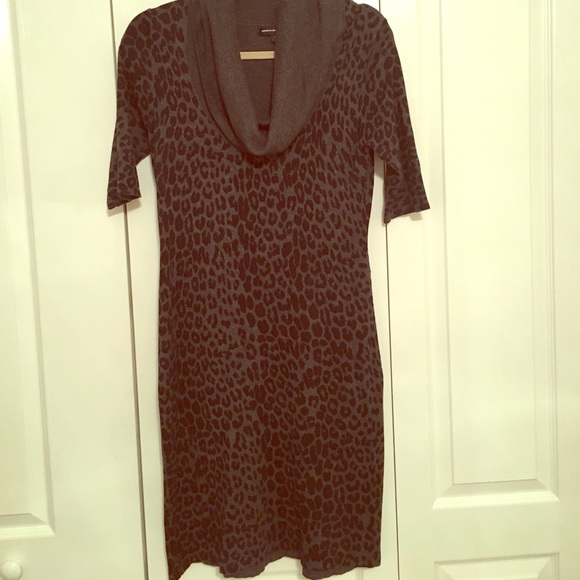 Express Cowl Neck Sweater Dress - Picture 1 of 2
