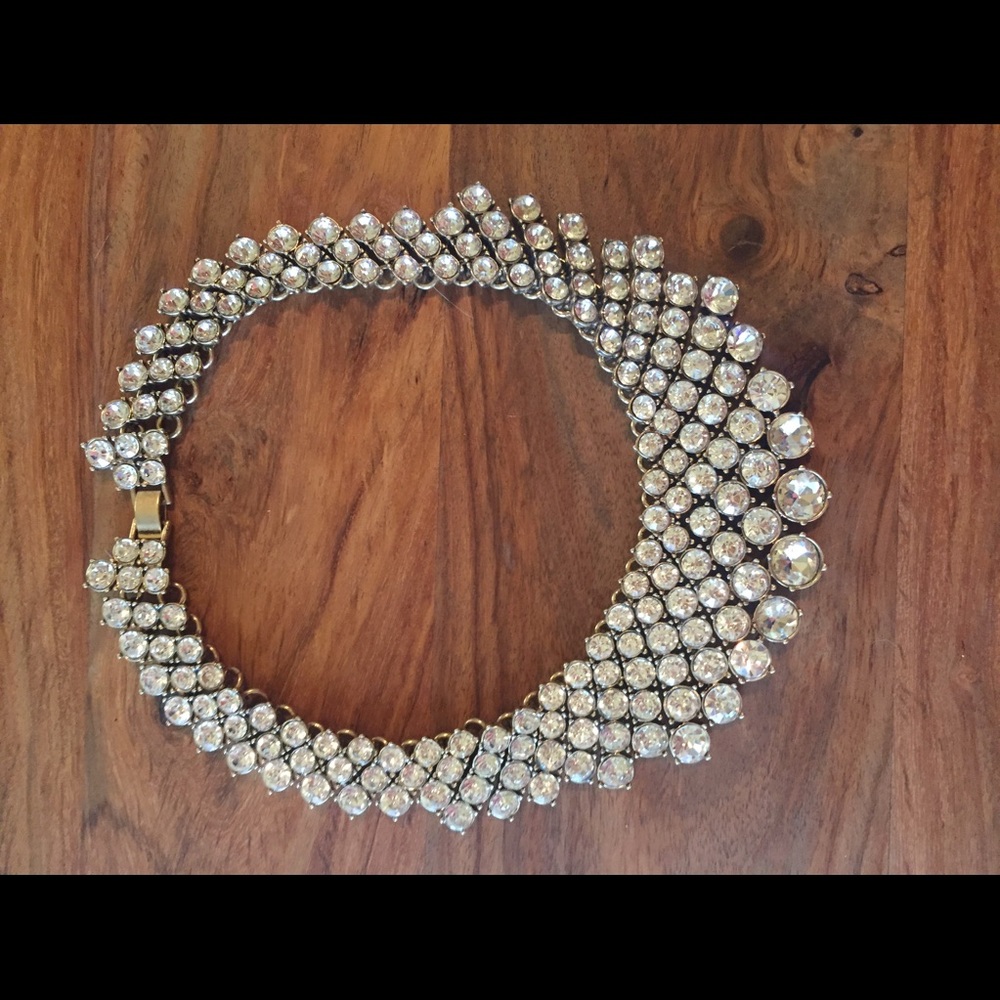 Banana republic rhinestone collar
