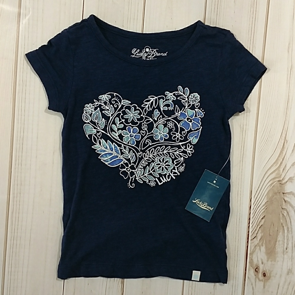 Lucky Brand Tee Size 4 Kids