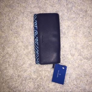 RFID Audrey Wallet in Cuban Tiles pattern