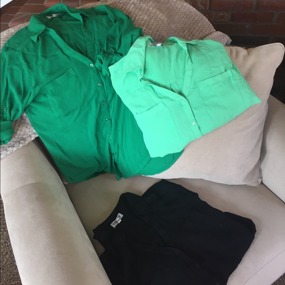 3 express portifino tops size small