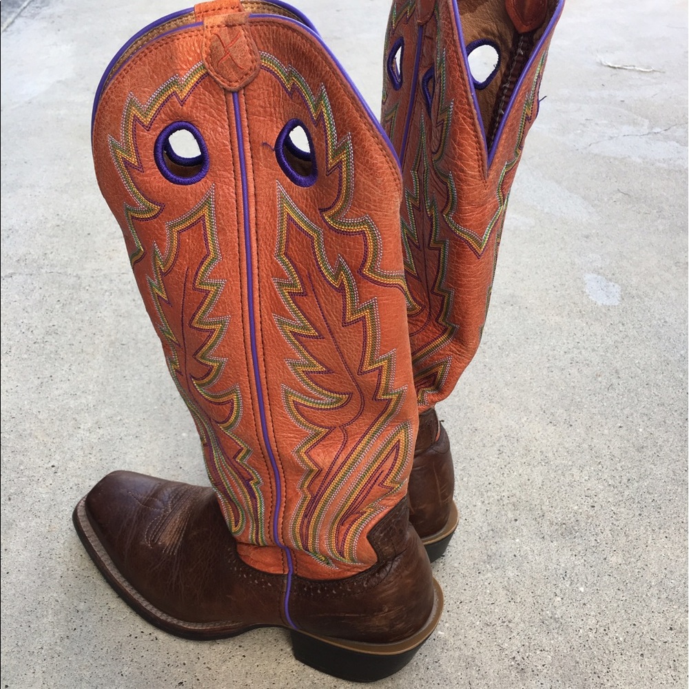 Twisted-X 9.5D buckaroo boots