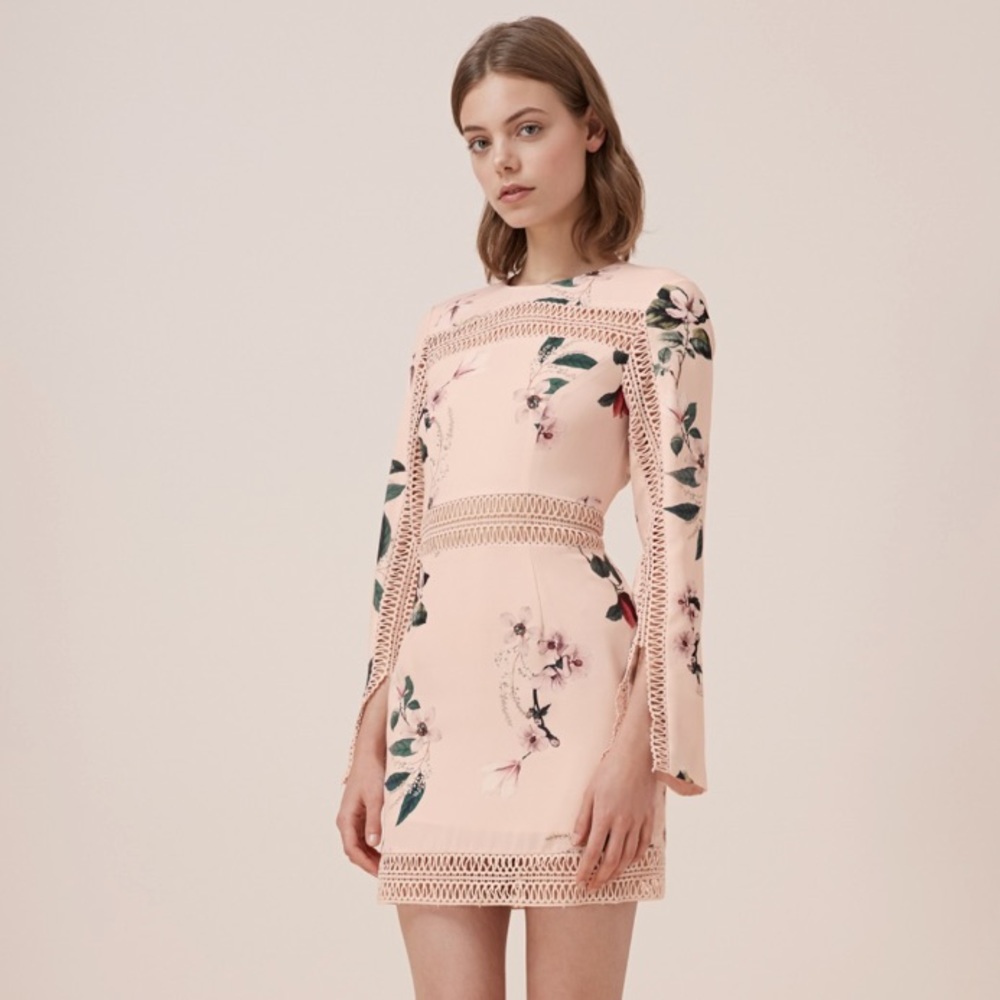 KEEPSAKE THE LABEL DO IT RIGHT MINI DRESS MEDIUM