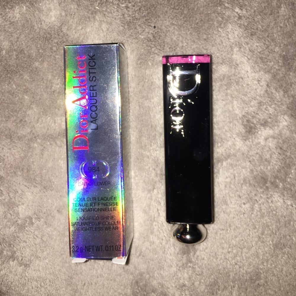 Dior lipstick dark flower