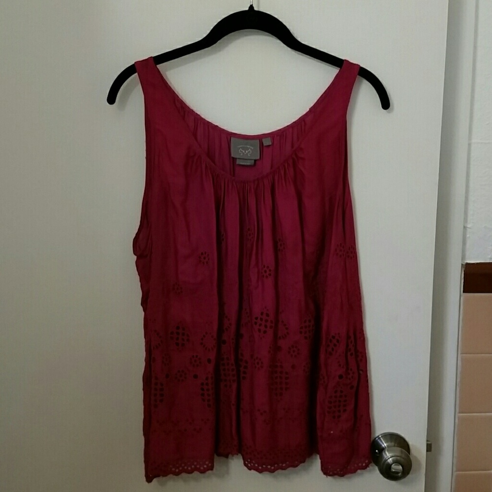 Fushia Tank Top