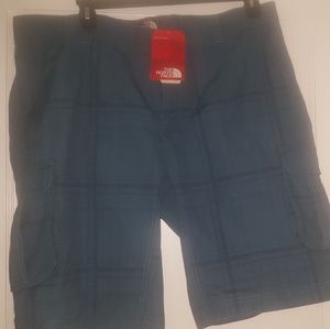 North face men's cargo shorts