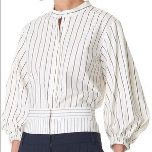 Tibi striped top