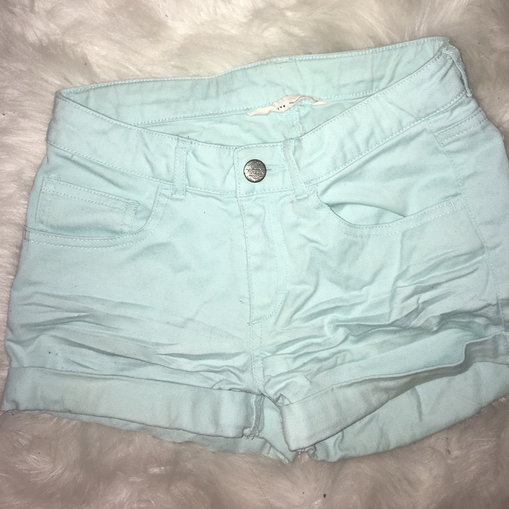 Tiffany Blue Shorts