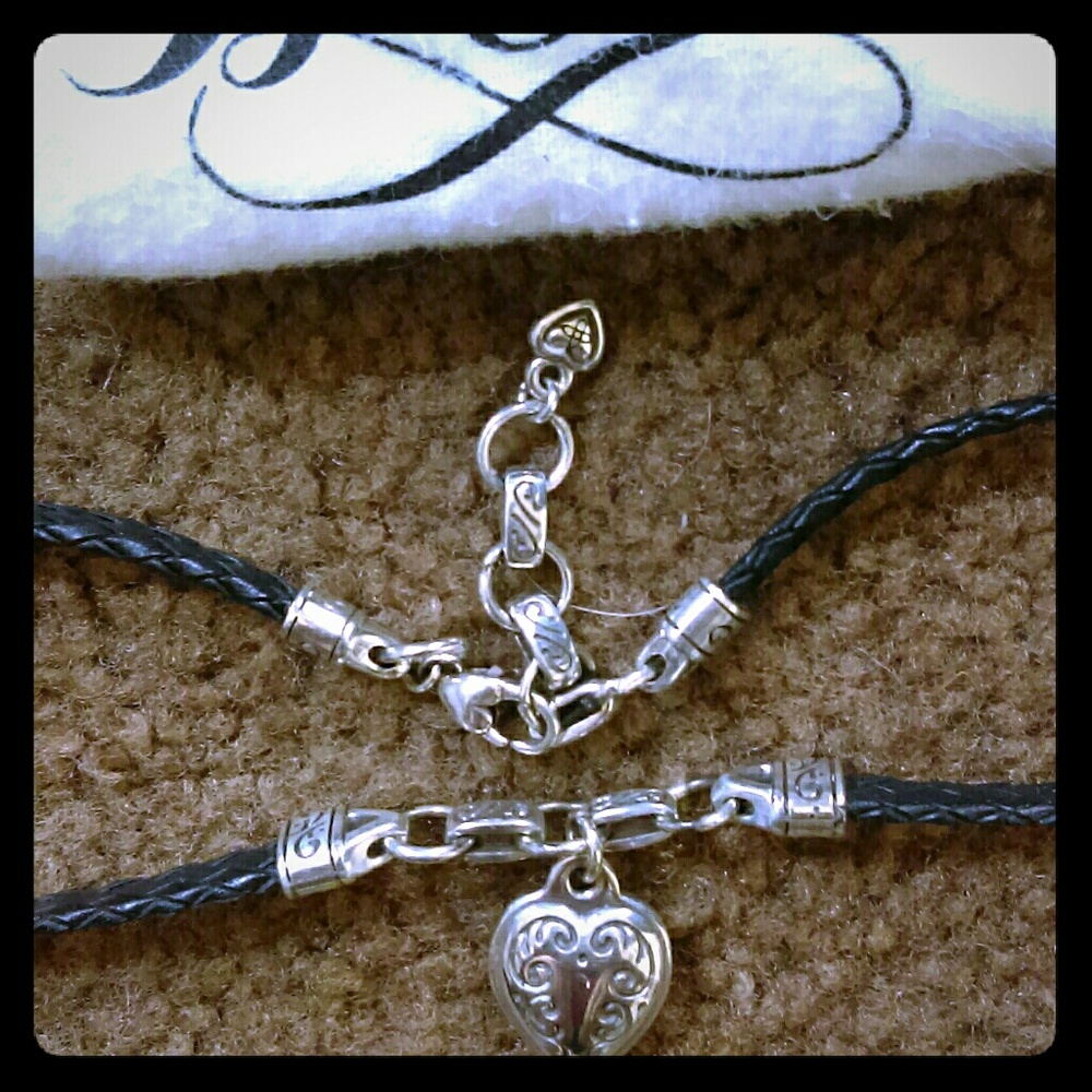 Brighton silver heart pendant