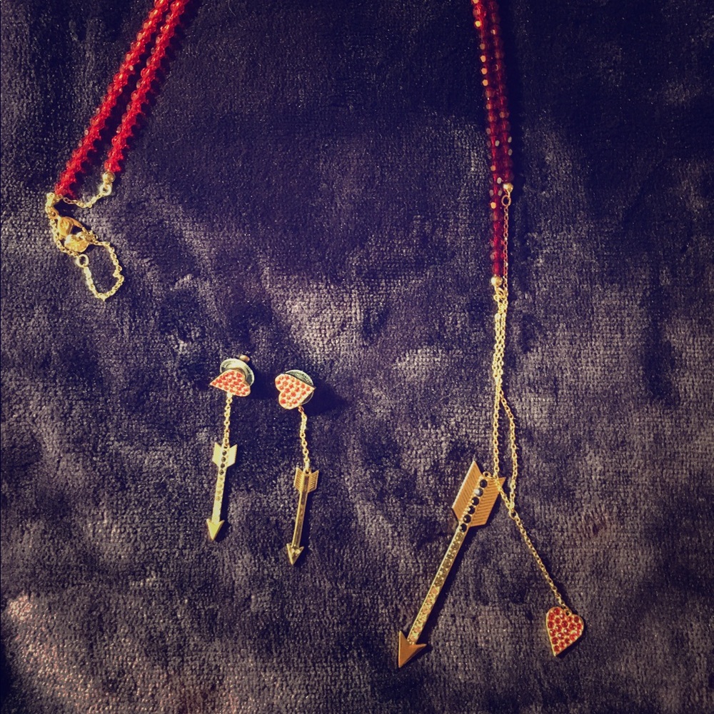 Necklace & Earrings by Swarovski