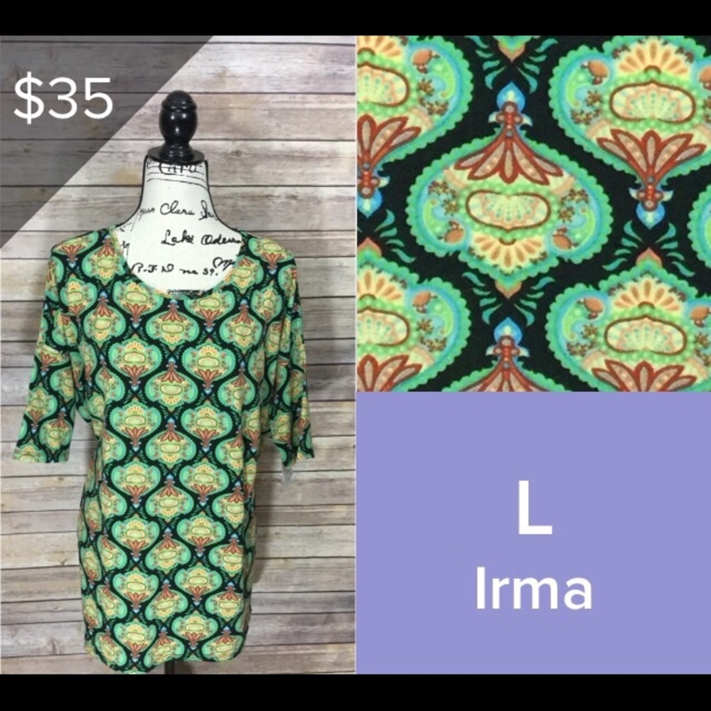 Large Lularoe Irma