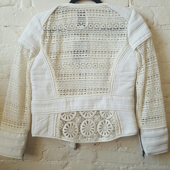 NWT anthropologie elevenses lace jacket - Picture 2 of 3