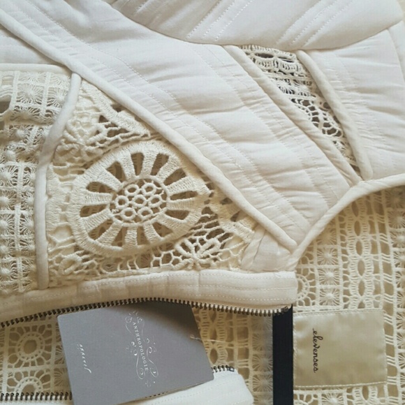 NWT anthropologie elevenses lace jacket - Picture 3 of 3