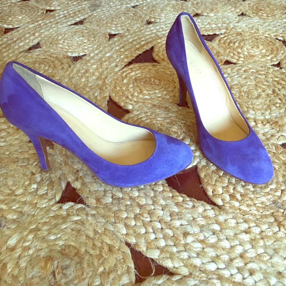 J. Crew Suede Heels