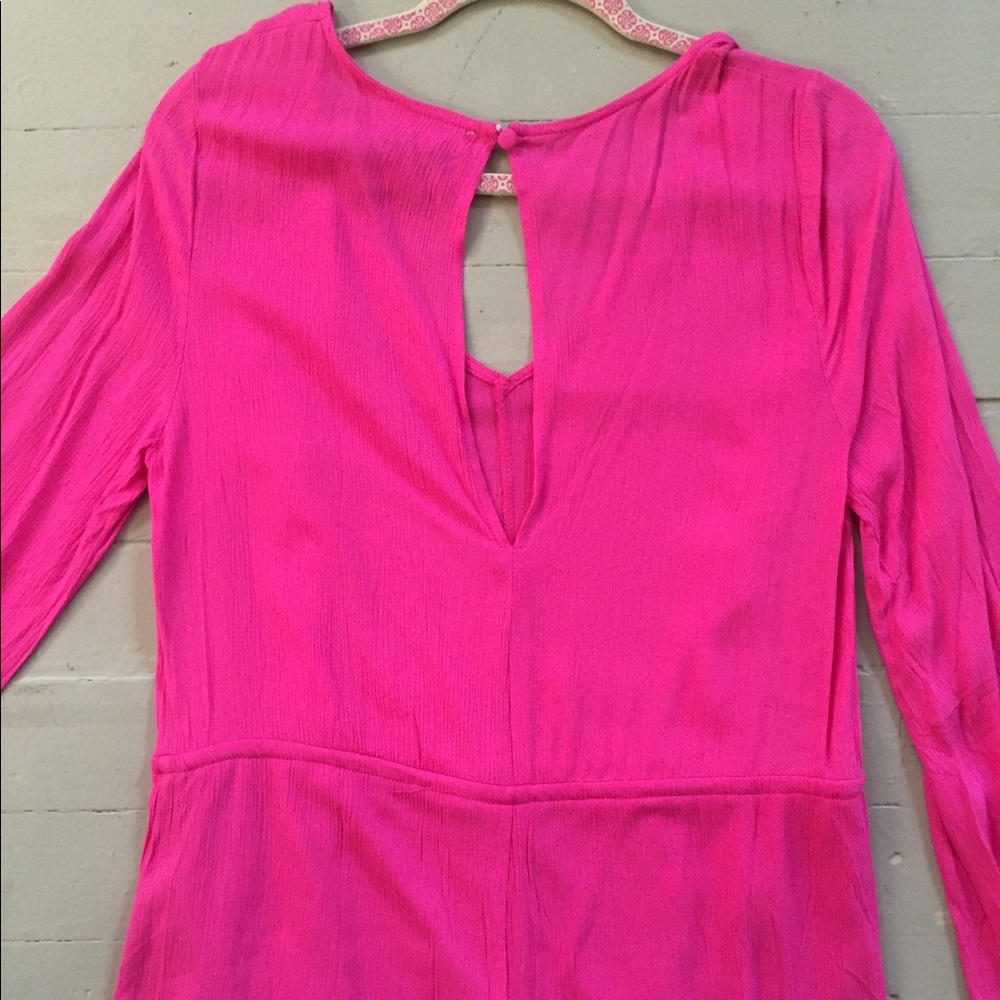 Pink Ruffle Romper - Picture 3 of 4