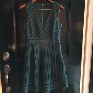 J. Crew Tropical Green Eyelet Dress