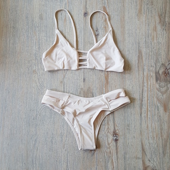 NWT Pale Pink Swimsuit - Picture 2 of 5