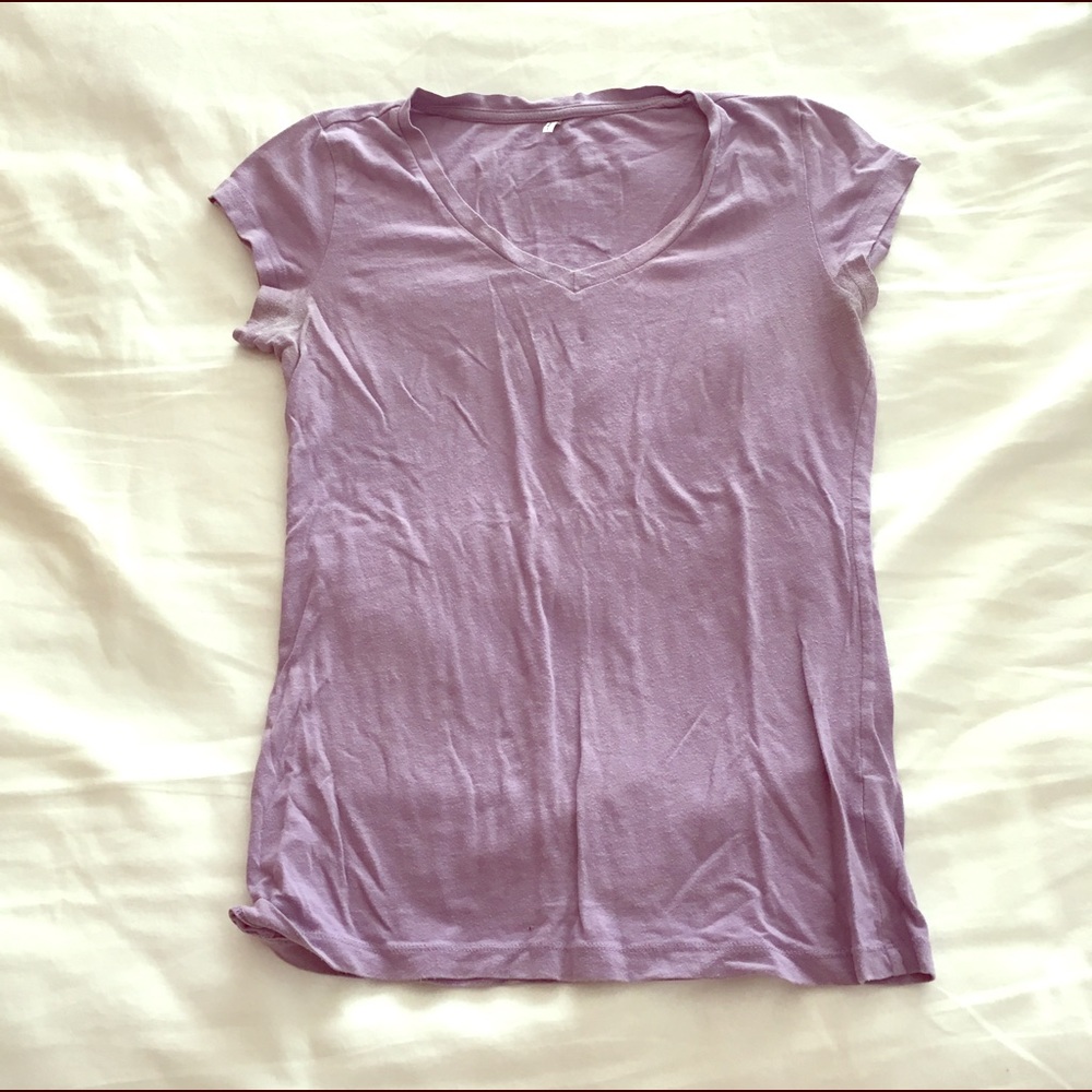 Light purple t-shirt