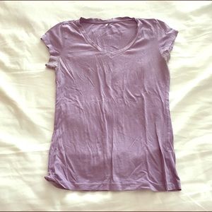 Light purple t-shirt