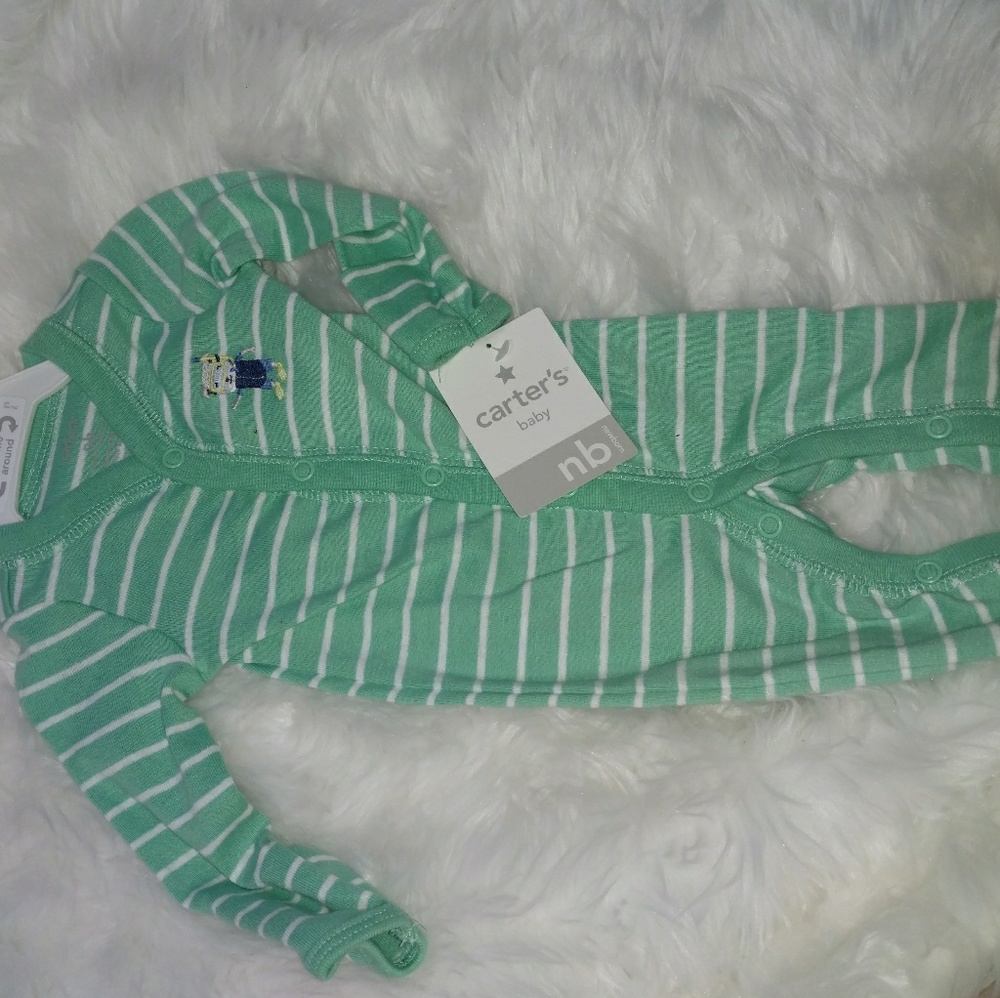 Carter's newborn snap button body suit.