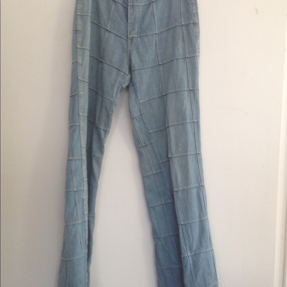1970"s bell bottoms denim