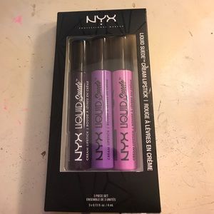 NYX Cosmetics lipgloss 3 set