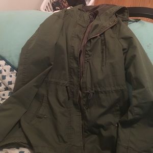 Olive green jacket