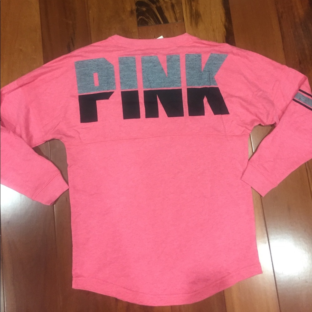 Victoria's Secret PINK varsity crew sweatshirt Sm