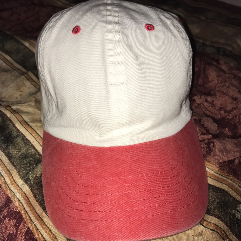 Red/White dad hat
