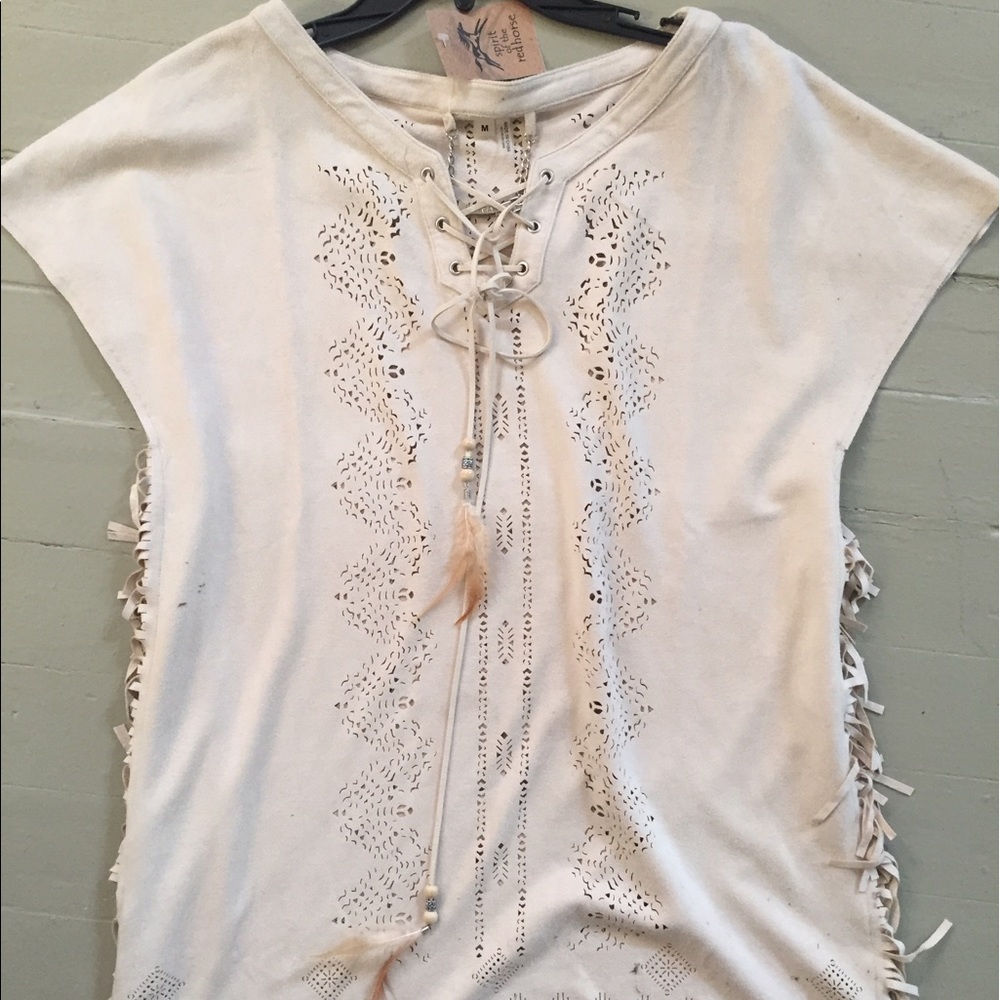 Suede Native American Tunic