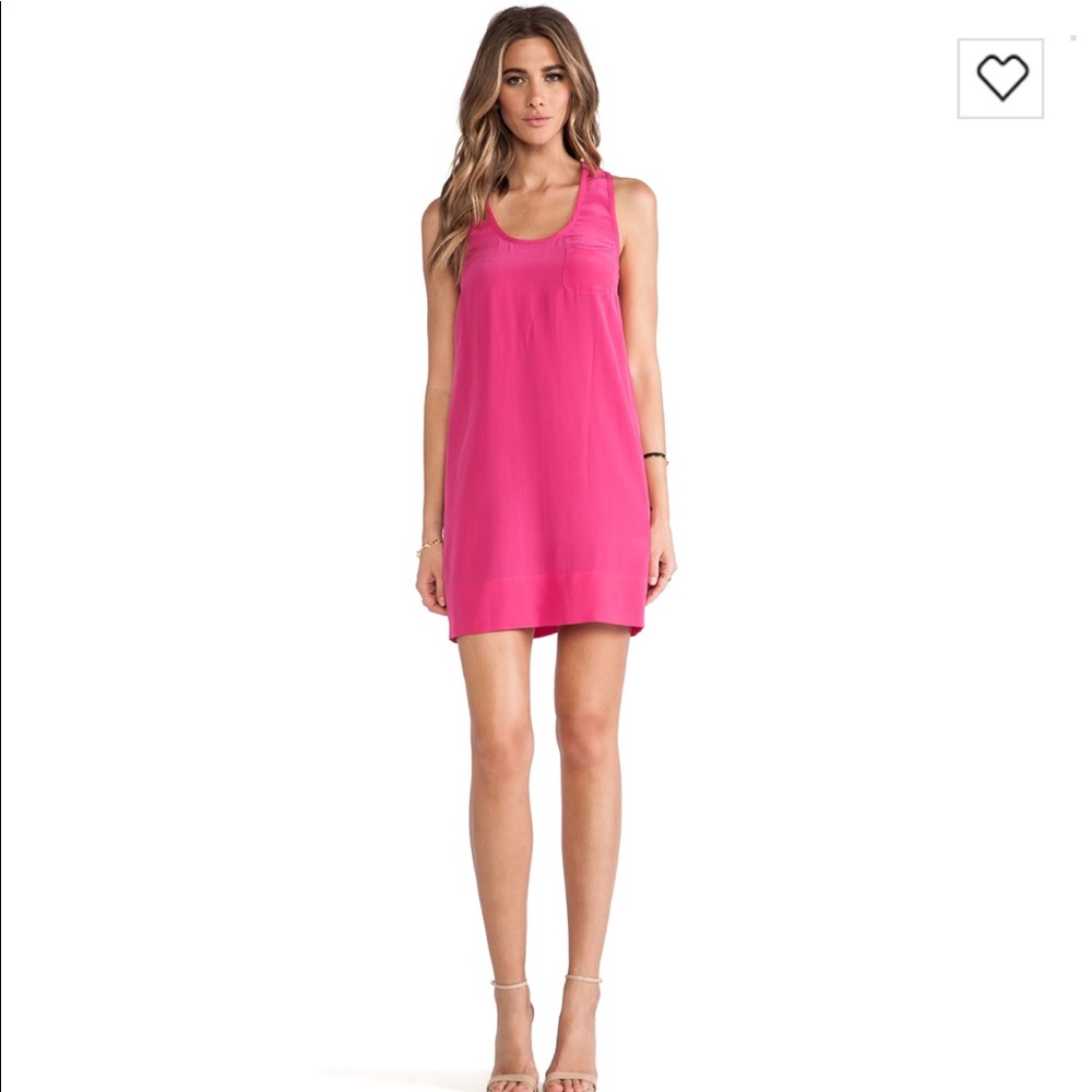 BNWT Joie Peri B Tank Dress in Bougainvillea.