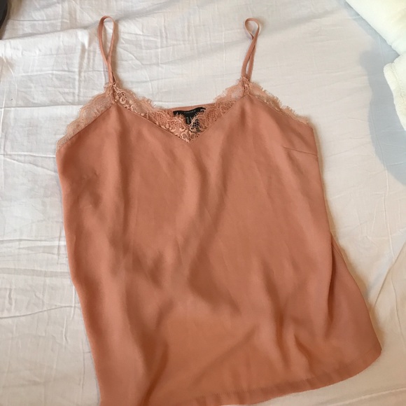 F21 Pink Lace Trim Top - Picture 5 of 5