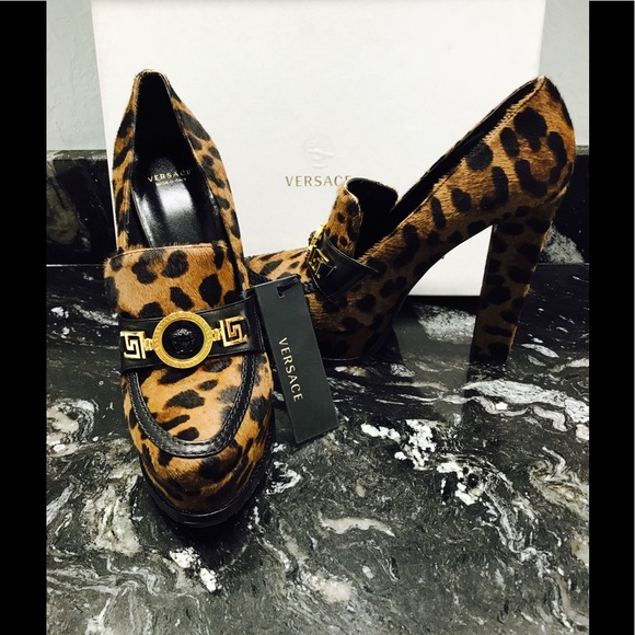 100% authentic Versace Loafer heels - Picture 3 of 6