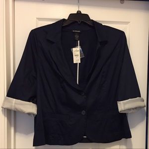 Lane Bryant Navy Blazer