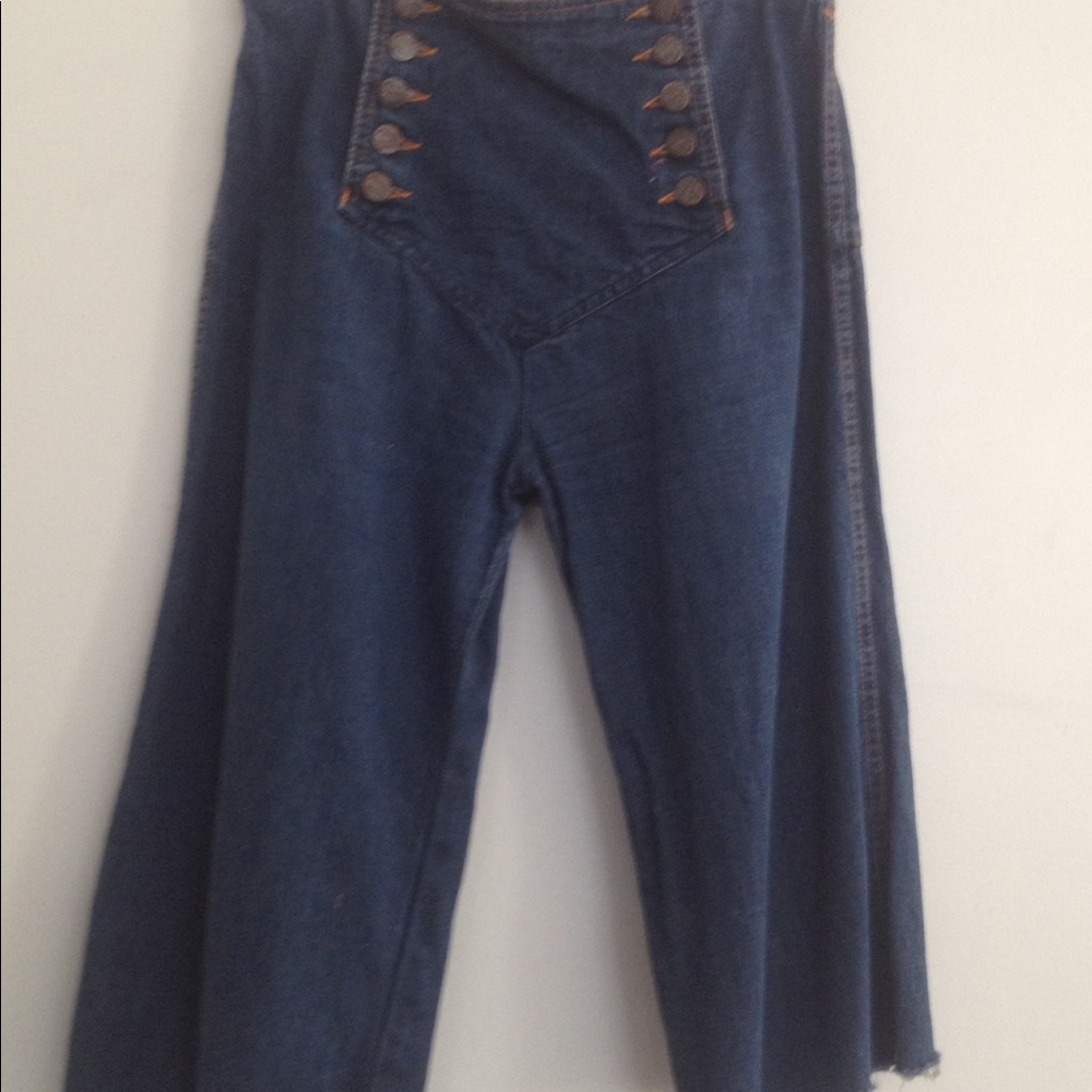 1970's denim culottes