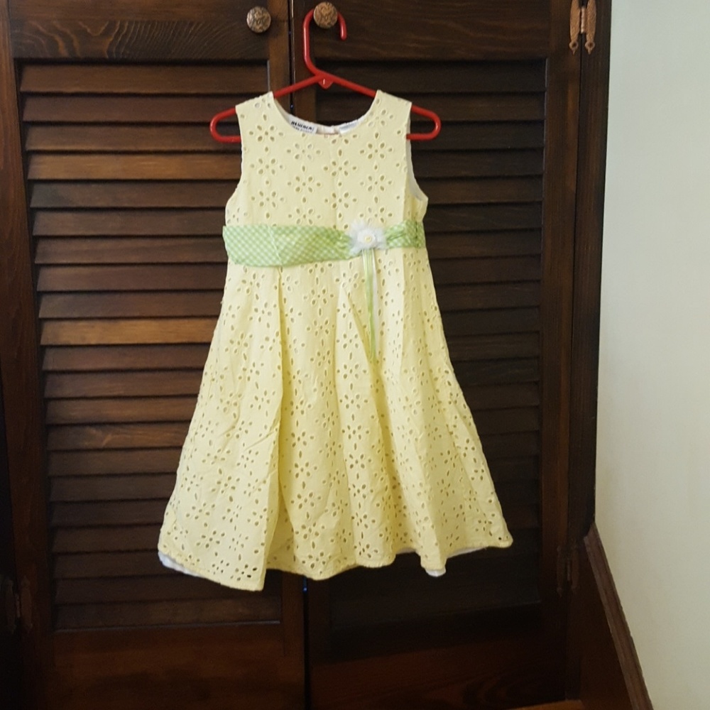 A little girls easter dress