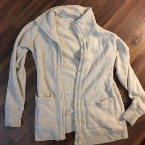 J.Crew Button Sweatshirt
