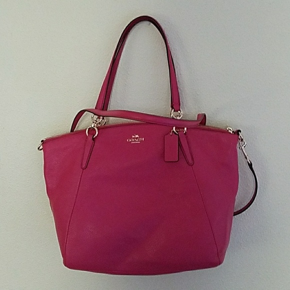 Coach pink purse - Picture 2 of 7