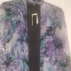 Purple & Black mult lighti color jacket