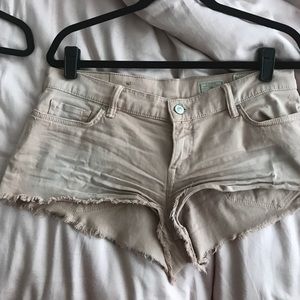 Pink All Saints Jean Shorts