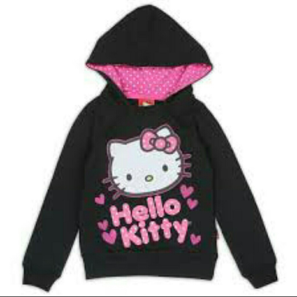 Nwt girls Hello Kitty hoodie jacket