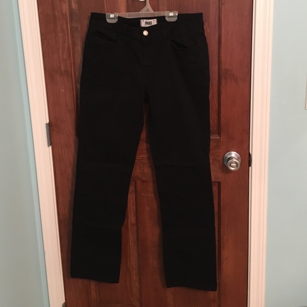 Black Paige Normandie pants
