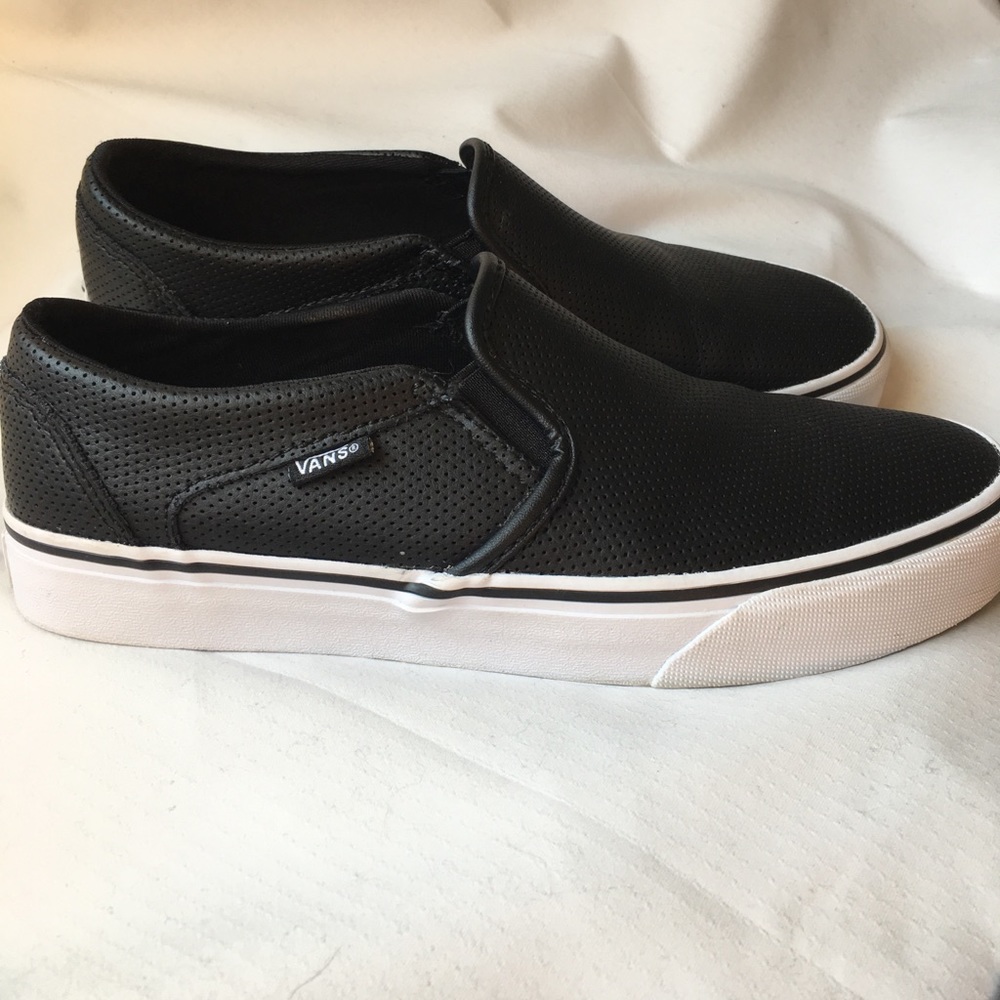 Vans Asher Women's Perforated Slip-On Shoes
