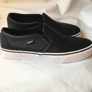 Vans Asher Women's Perforated Slip-On Shoes