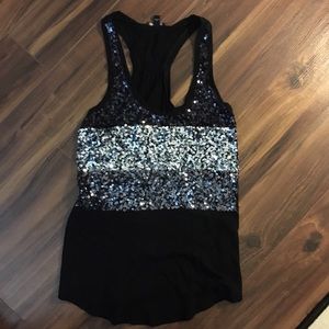 Express Sequin Tank