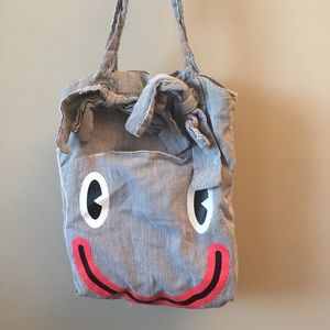 Faces Mini Tote Bag
