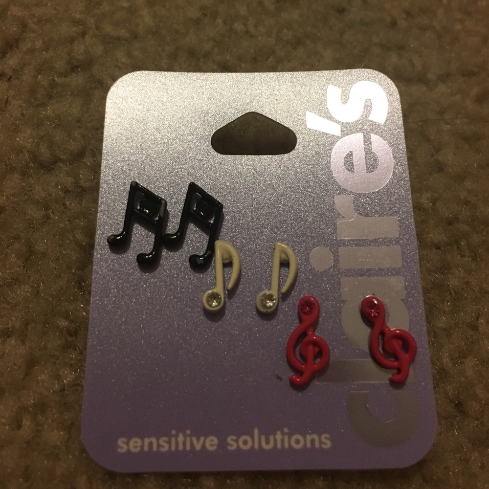 Music earrings SET